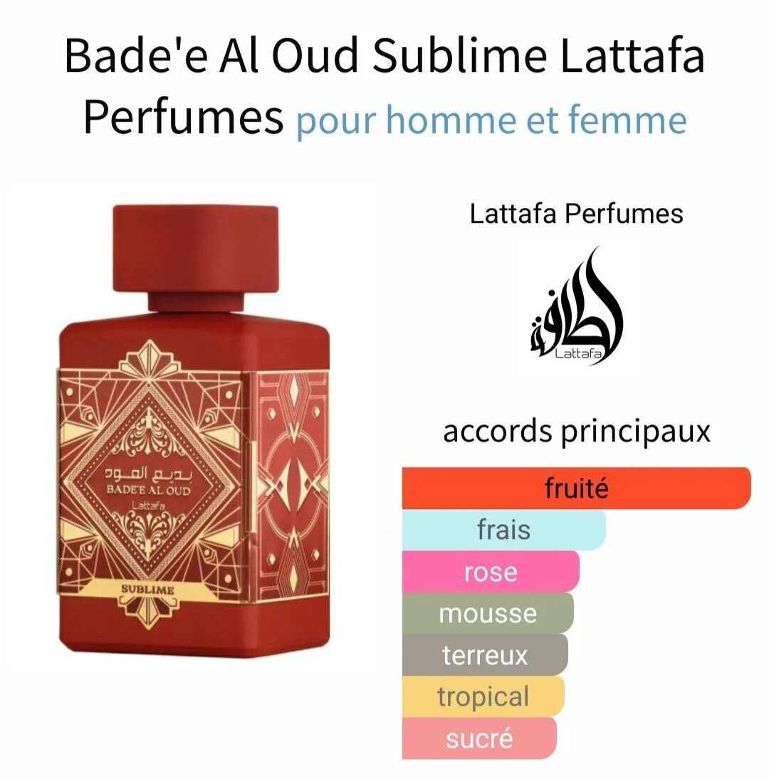 Sublime EDP Spray 3.4 oz 100 ml By Lattafa