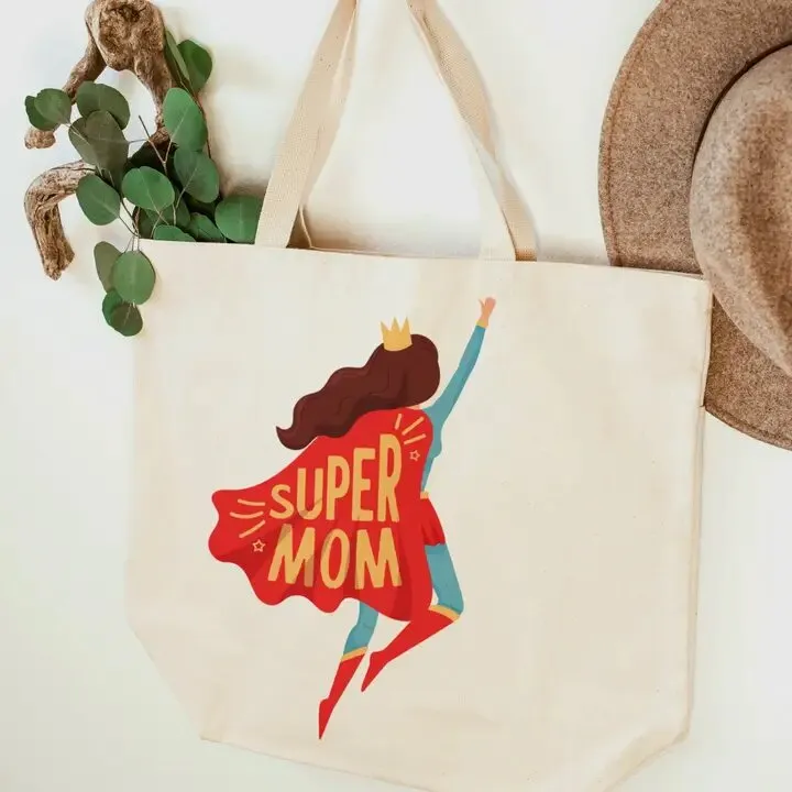 Super Mom XL Tote Bag