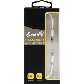 Superfly 3.5mm Audio Cable (White)