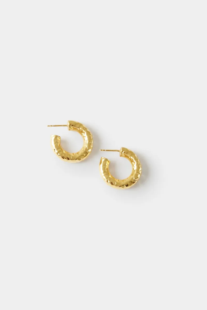 THE CECILIA HOOP EARRINGS - SMALL