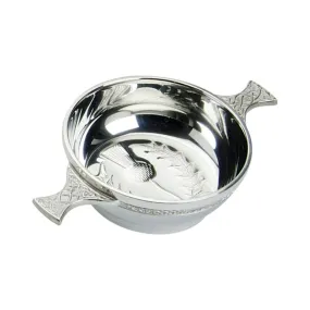 Thistle Embossed Quaich