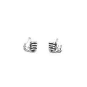 Thumbs Up Stud Earrings