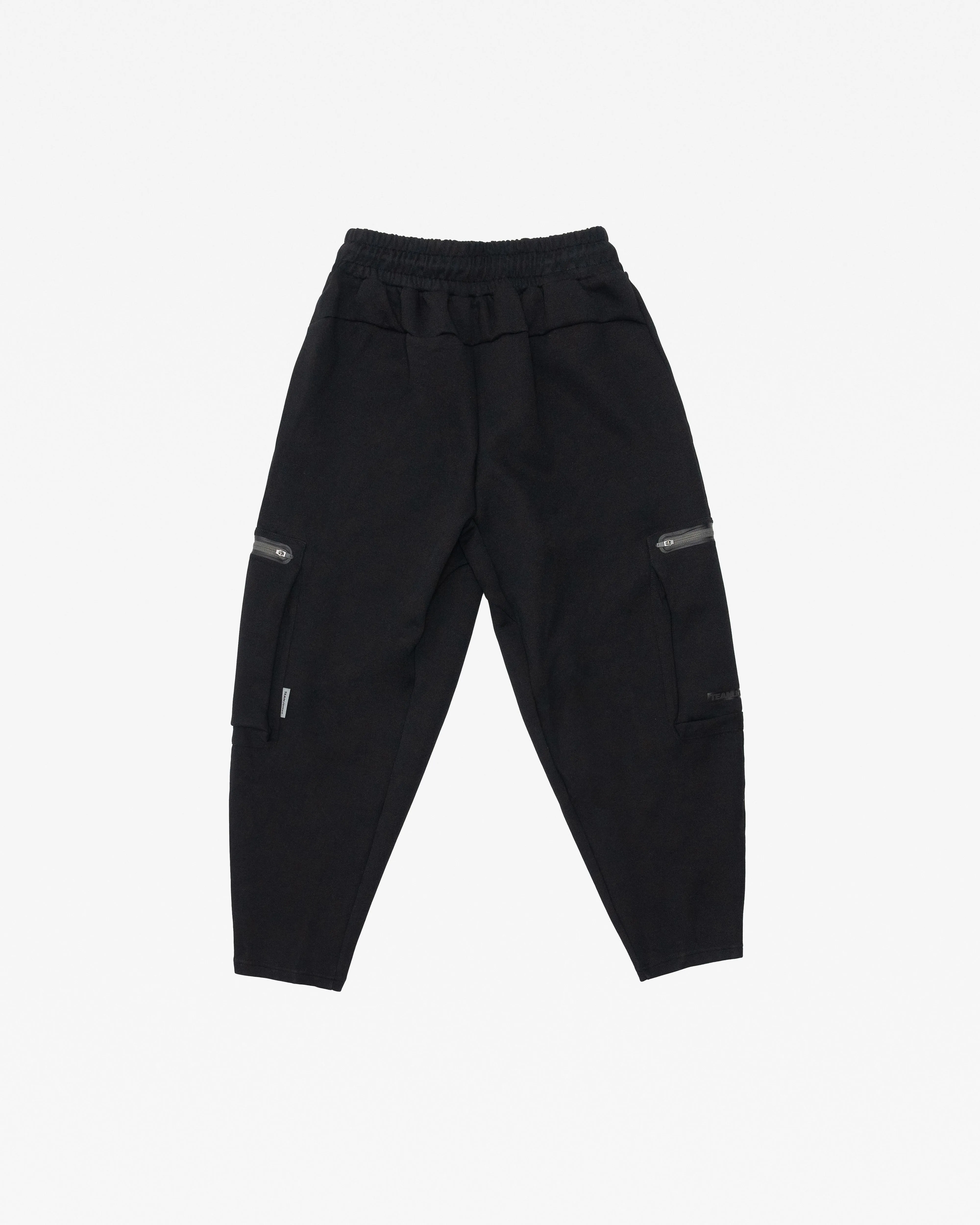 Track Side Pockets Straight Joggers