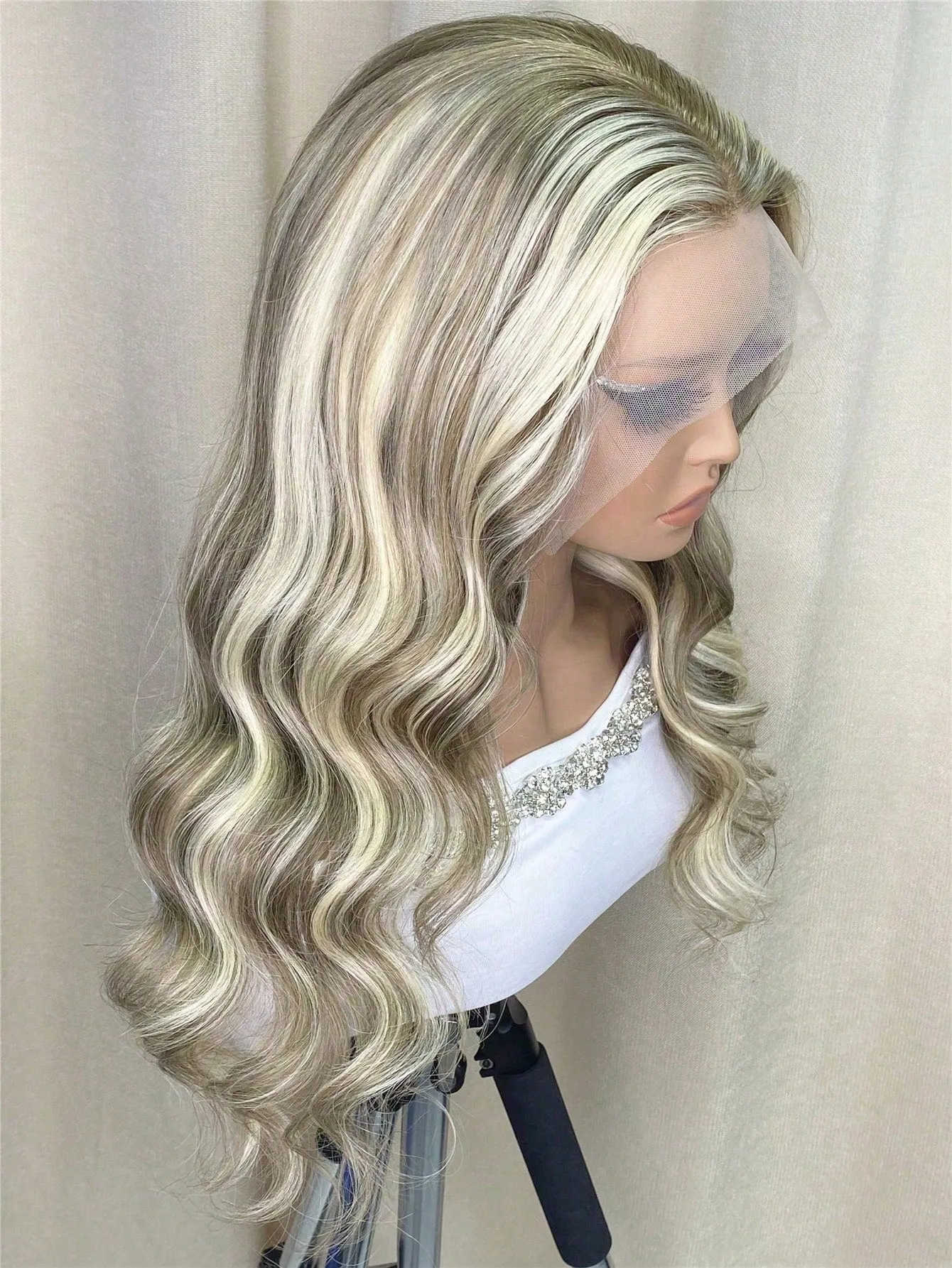 Transparent Lace 18 Inch 13x4 Ombre Human Hair Wig