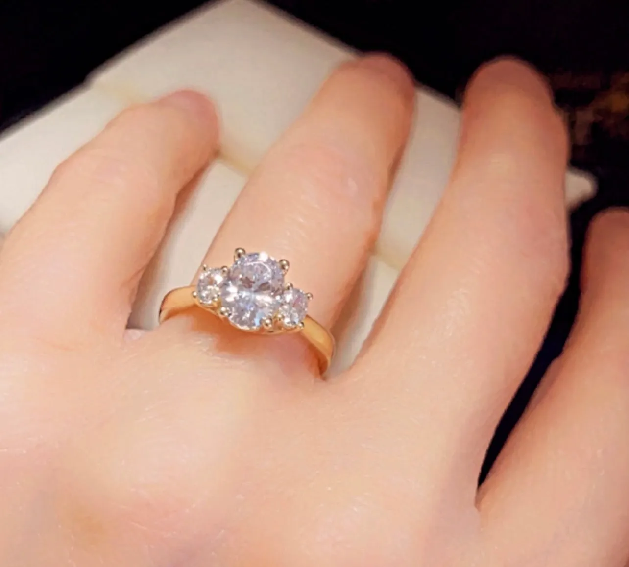 Trinity engagement ring ZER067