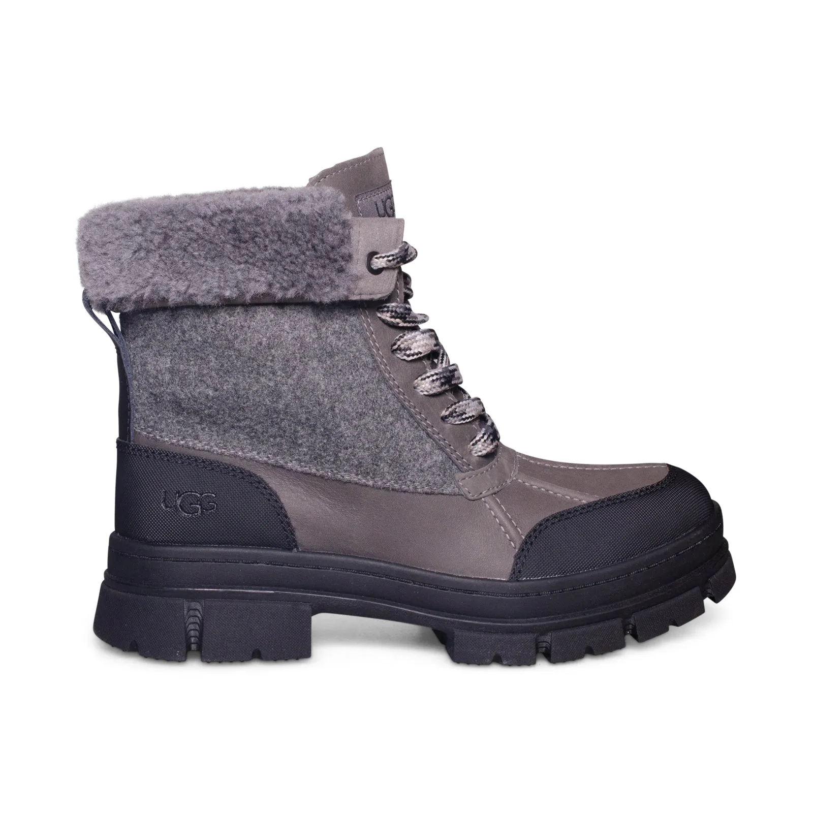 UGG Ashton Addie Tipped Charcoal Boots - Women's