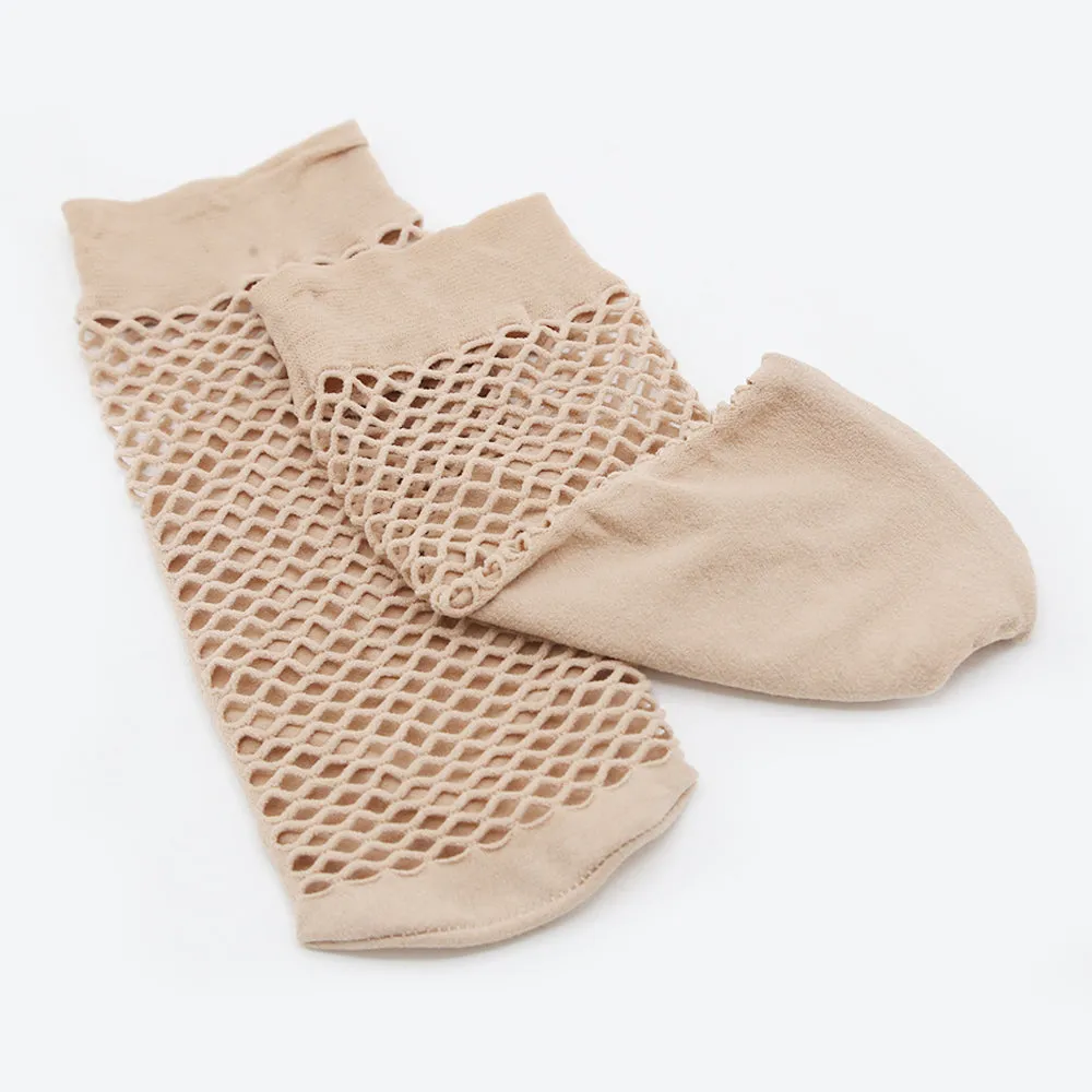 Women's Ankle Net Sock - Skin