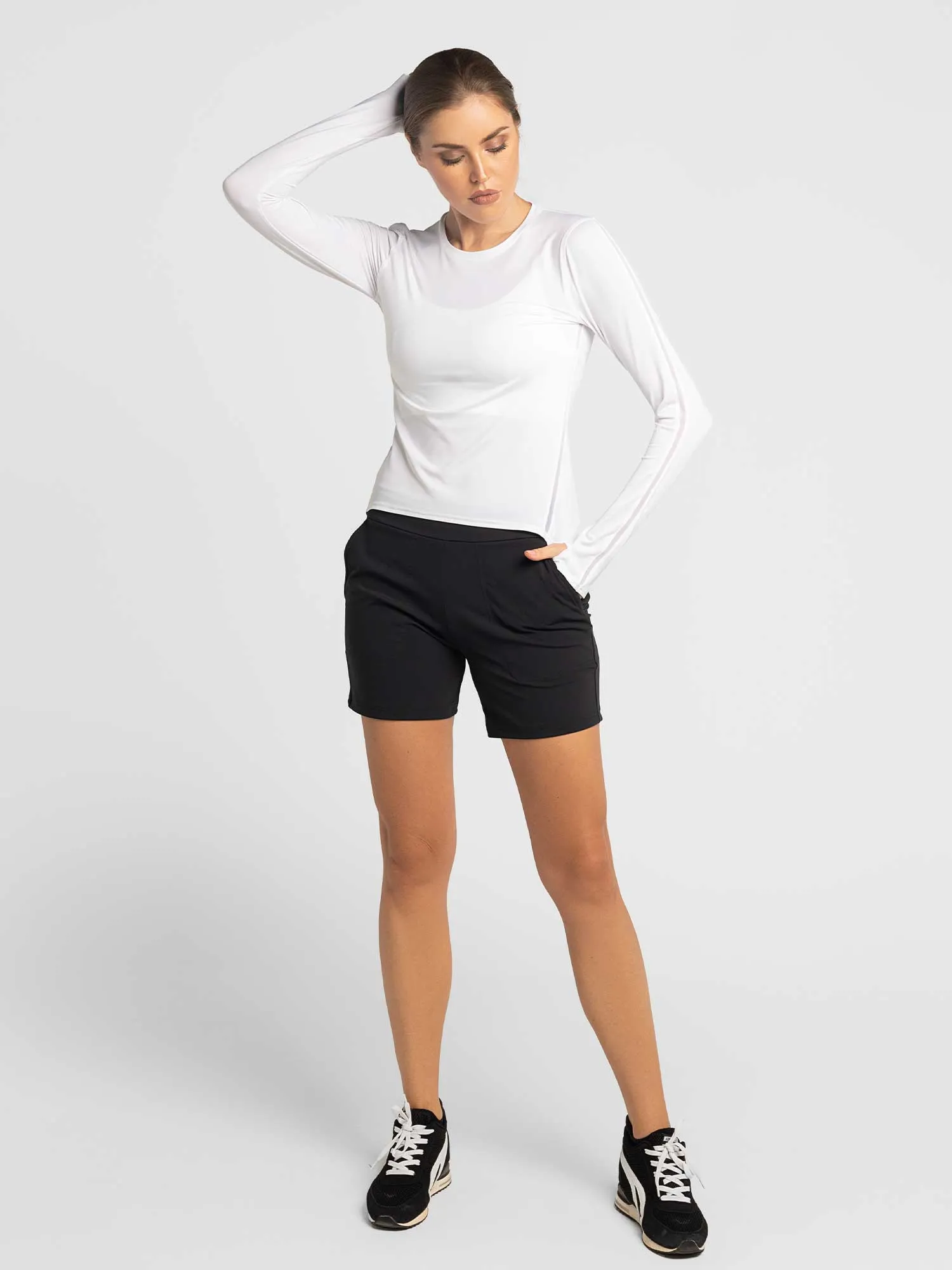 Women's Golf Shorts - Black