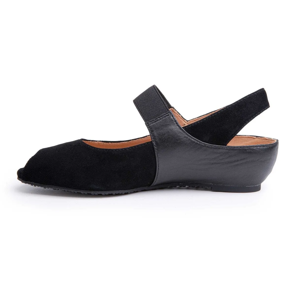 Yes Women's Paula Black Suede