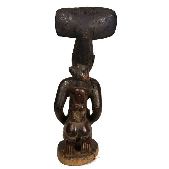 Yoruba Divination Bowl Figure, Nigeria #313