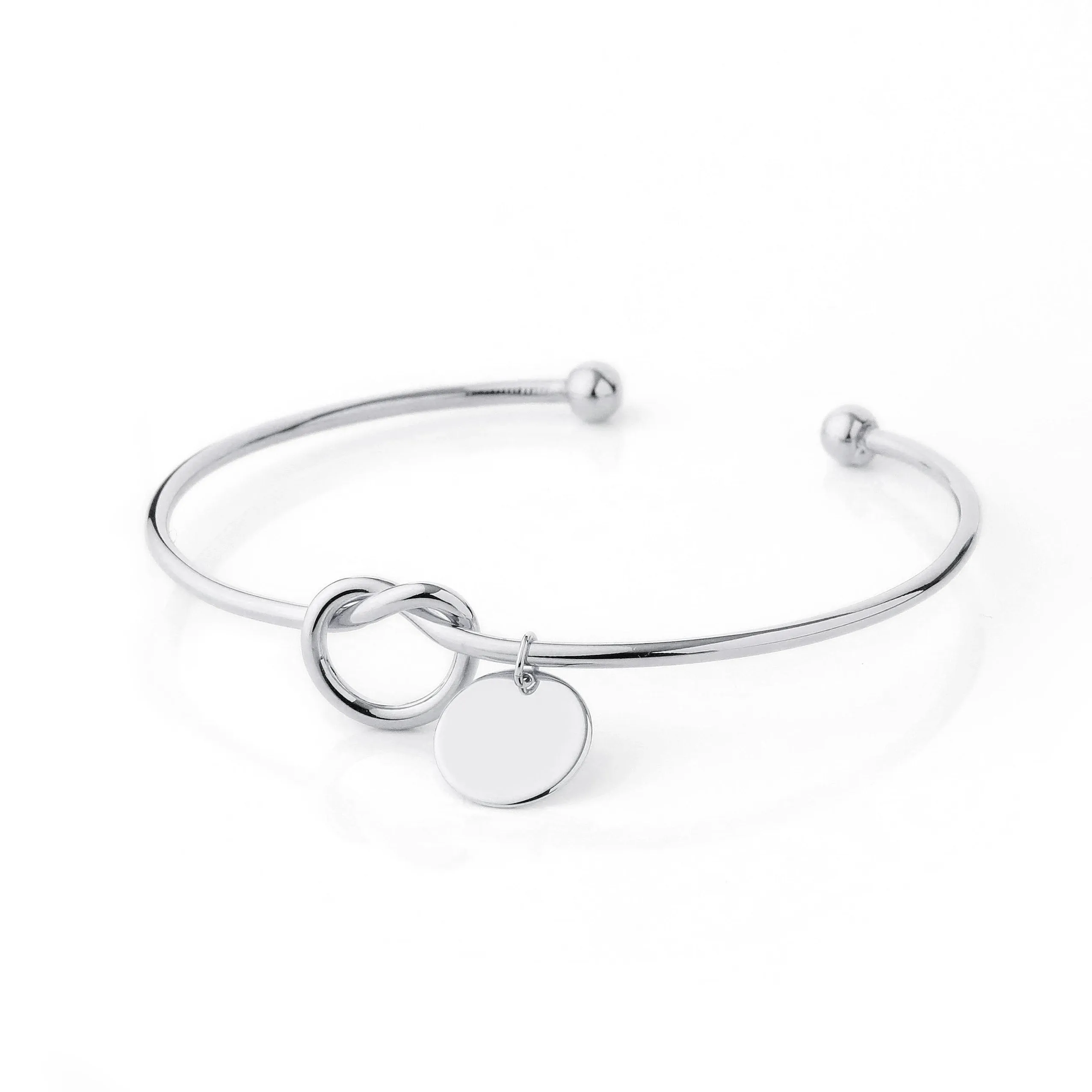 Zoe Small Charm Knot Bracelet