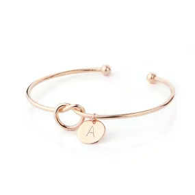 Zoe Small Charm Knot Bracelet