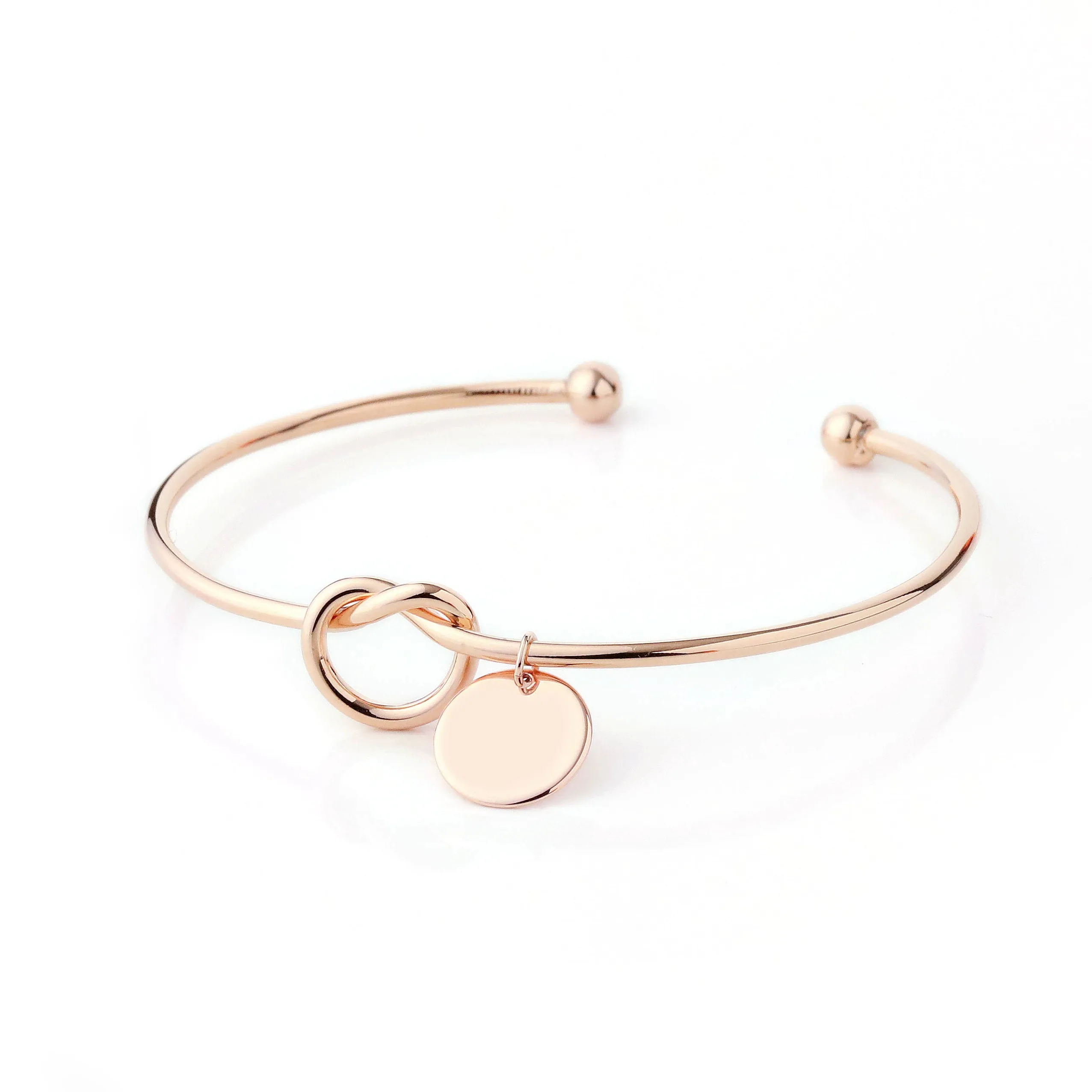 Zoe Small Charm Knot Bracelet